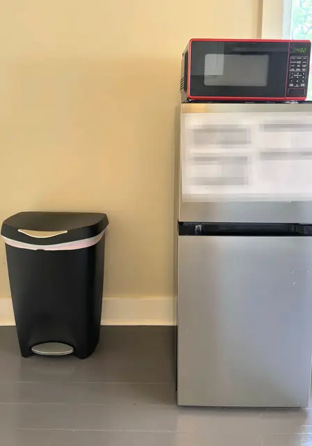 Private Apartment near PC kitchen · refrigerator & microwave