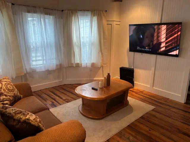 Living room with TV